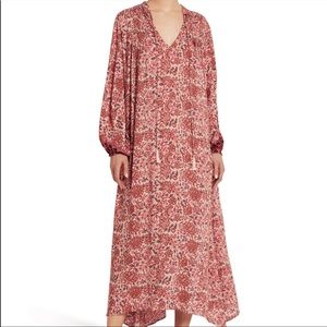 NWT Natalie Martin Lizzy Maxi in Dahlia Pink